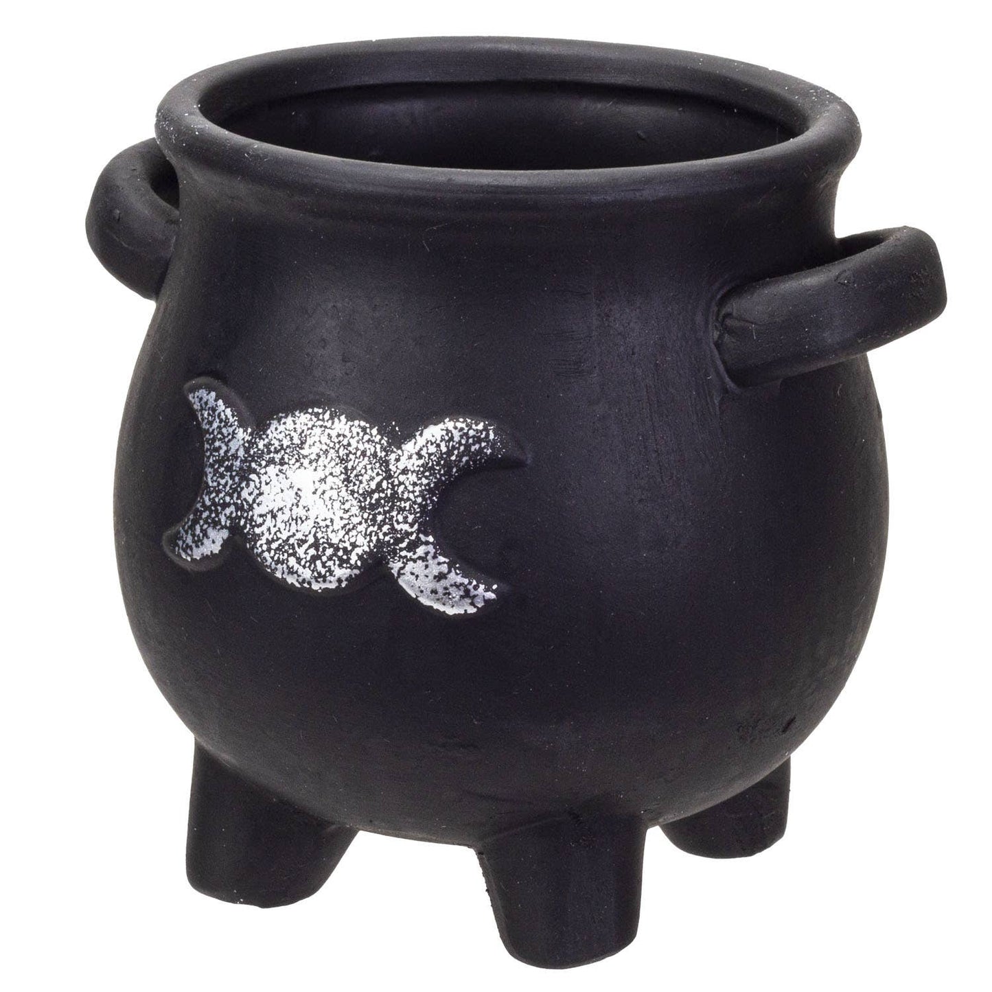 14197 Triple Moon Cauldron Planter Pot C/12