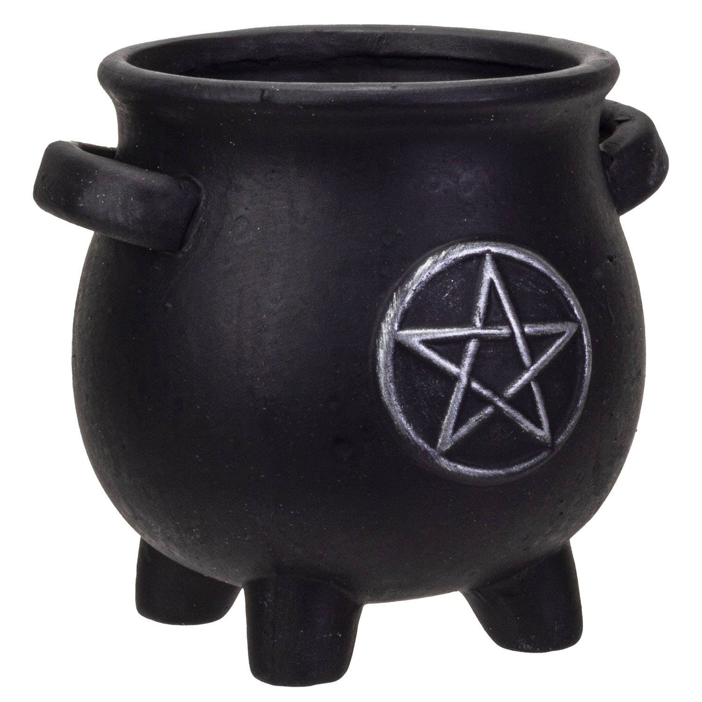 14198 Cauldron Pentagram Planter Pot C/12