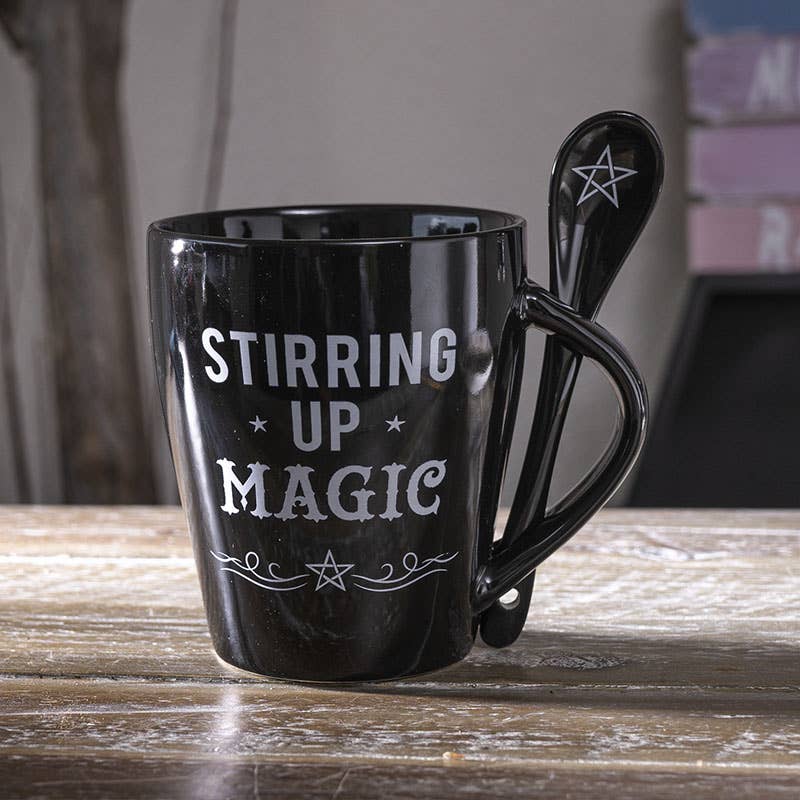 14995 Stirring Up Magic Mug and Spoon Set