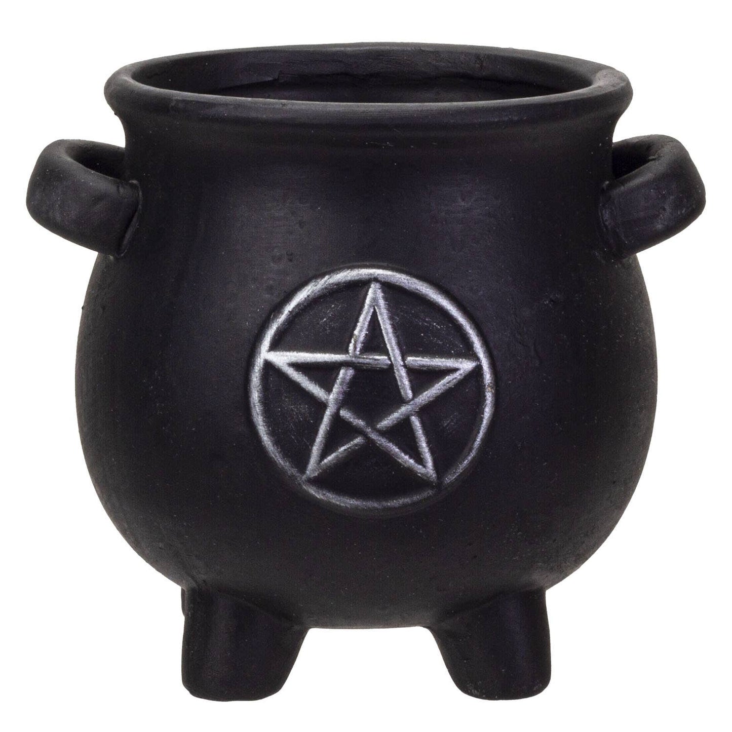14198 Cauldron Pentagram Planter Pot C/12