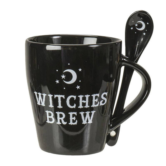 14997 Witches Brew Mug and Spoon Set
